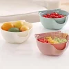 Plastic, Colander, Perforated, Matt : Finish, Multicolor