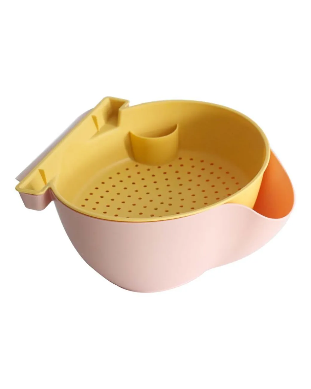 Plastic, Colander, Perforated, Matt : Finish, Multicolor