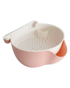 Plastic, Colander, Perforated, Matt : Finish, Multicolor