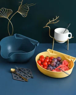 Plastic, Colander, Perforated, Matt : Finish, Multicolor