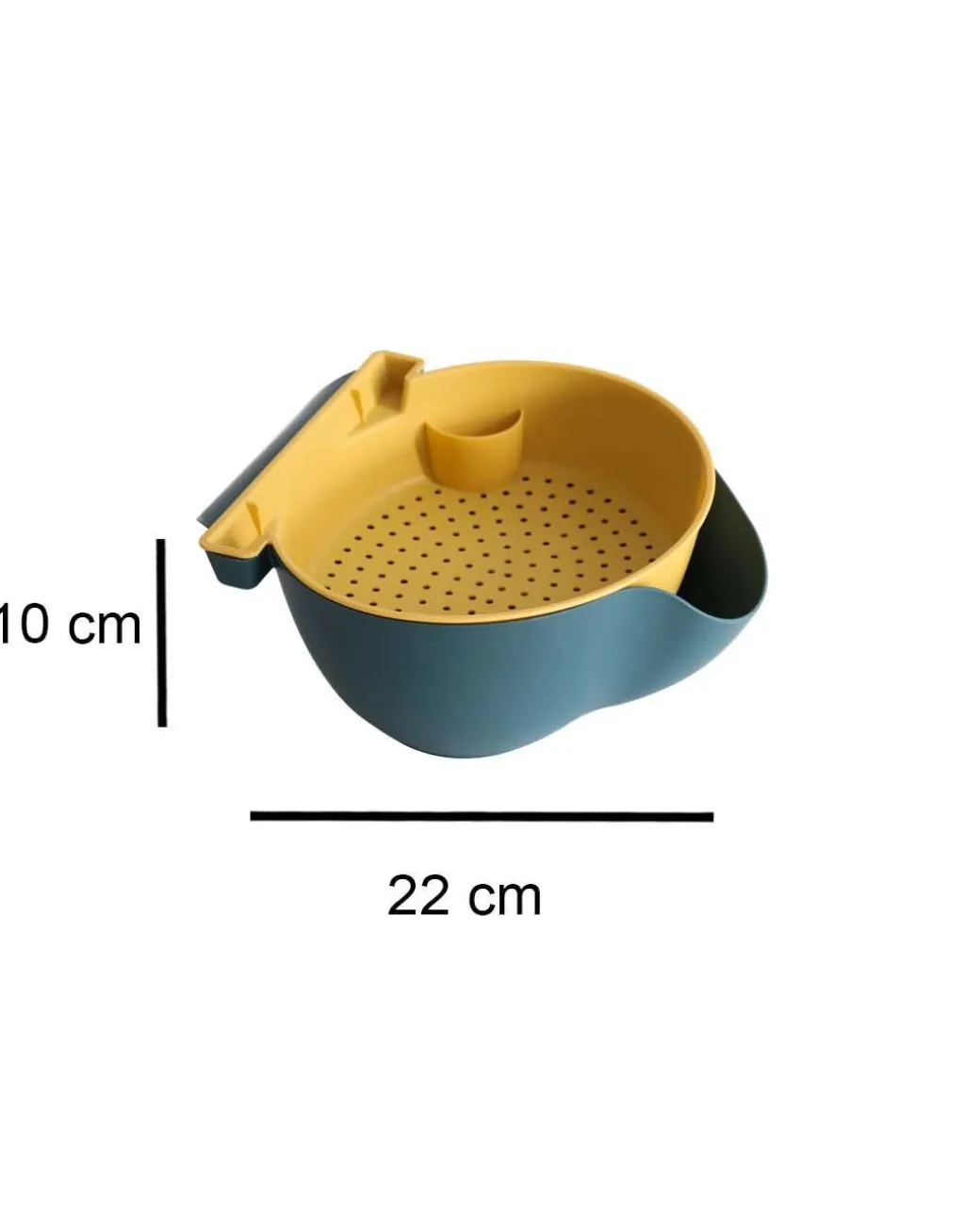 Plastic, Colander, Perforated, Matt : Finish, Multicolor