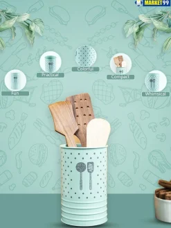 Polka Dot Ladle Holders - Green