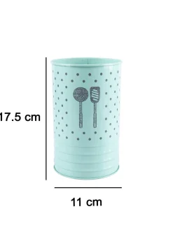 Polka Dot Ladle Holders - Green