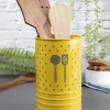 Polka Dot Ladle Holders - Yellow