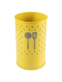 Polka Dot Ladle Holders - Yellow