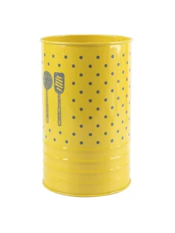Polka Dot Ladle Holders - Yellow