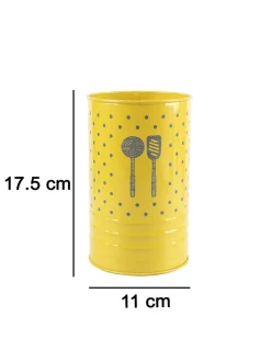 Polka Dot Ladle Holders - Yellow