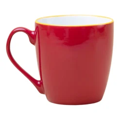 Red Ceramic Coffee Mug - 400mL 
