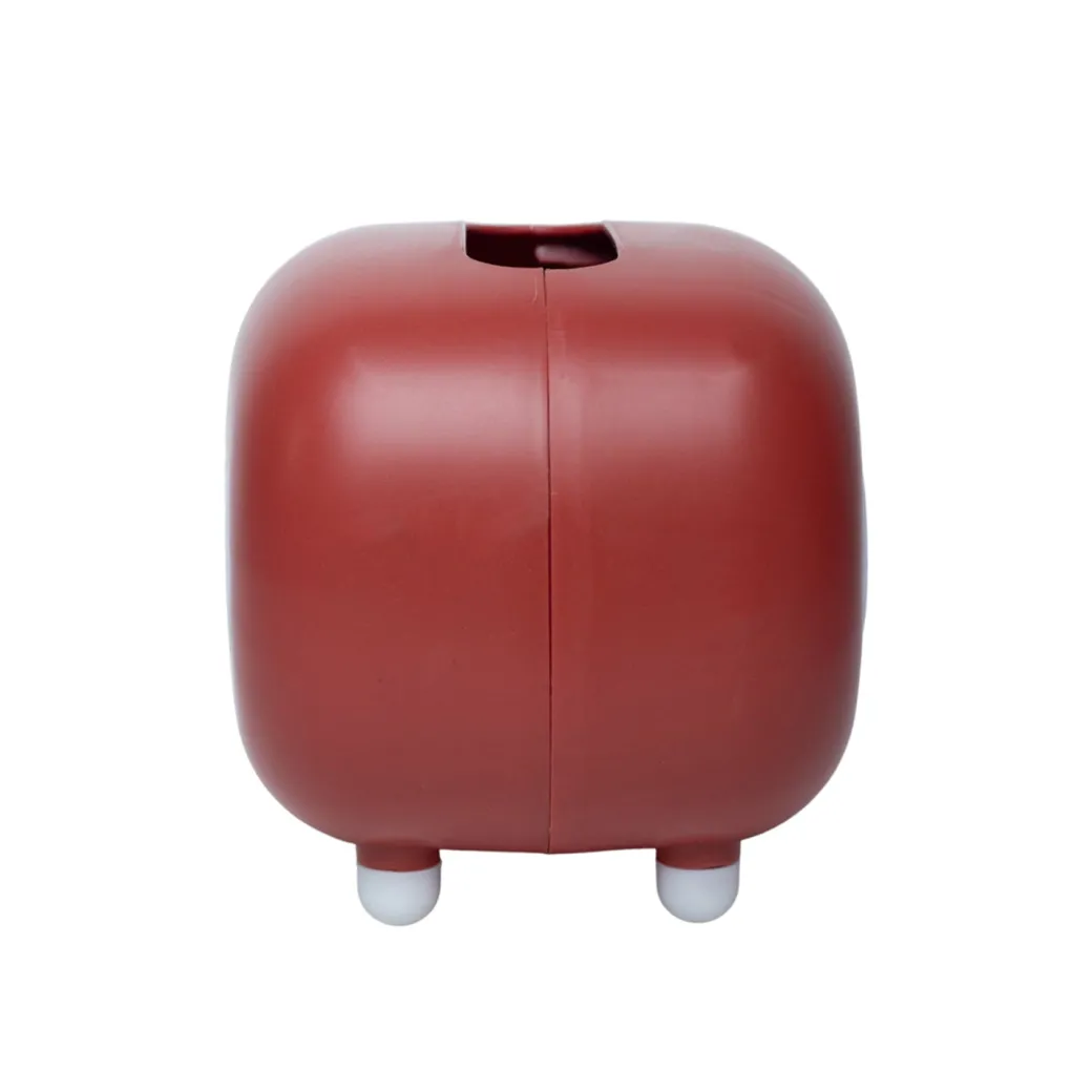 Red Vintage Napkin Box Holder - Radio Design