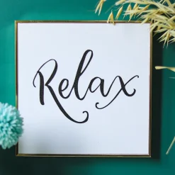 Relax - Decorative Wall Plaques