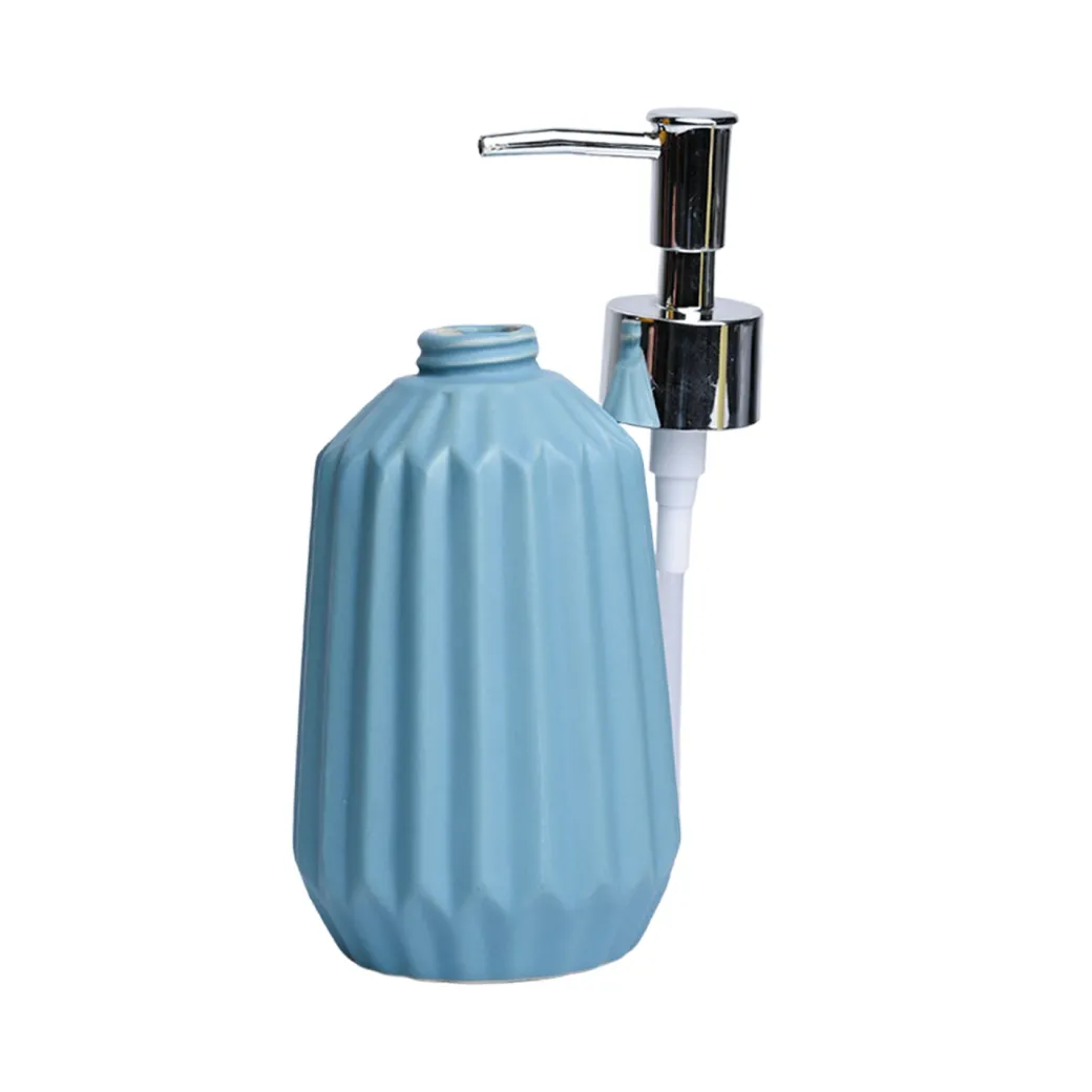 Ribbed Pattern Soap Dispenser