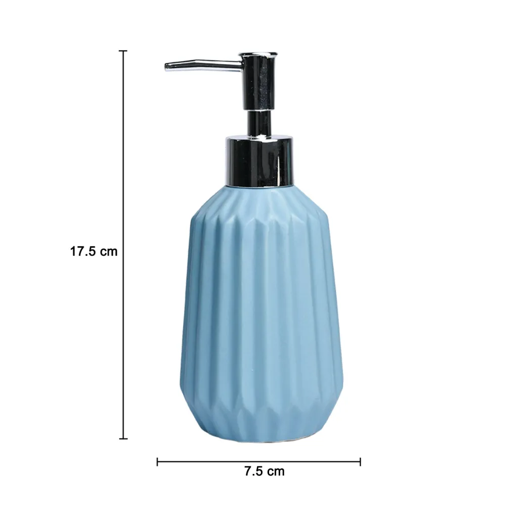 Ribbed Pattern Soap Dispenser