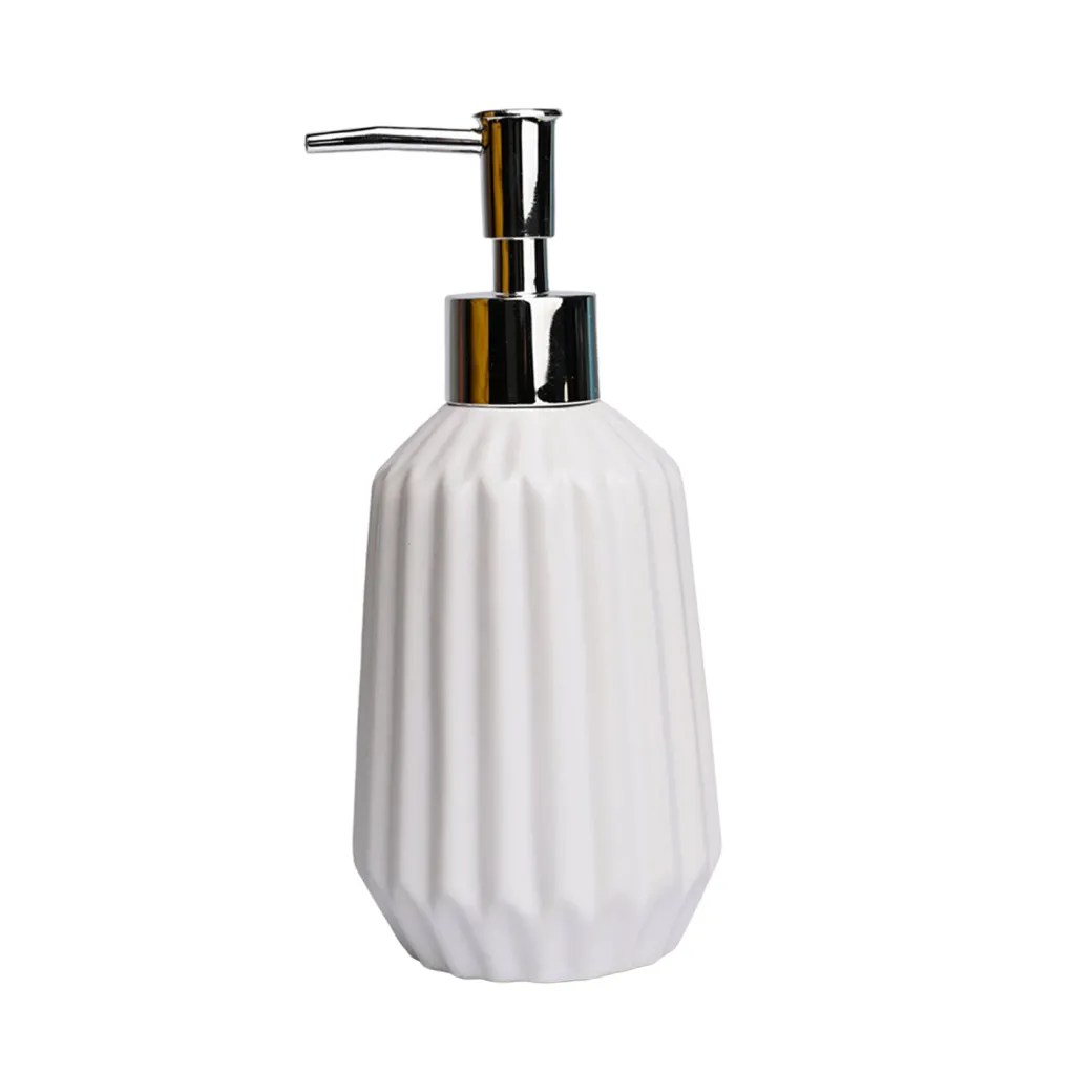 Ribbed Pattern Soap Dispenser