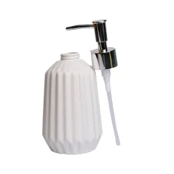 Ribbed Pattern Soap Dispenser