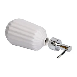 Ribbed Pattern Soap Dispenser