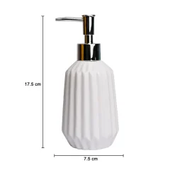 Ribbed Pattern Soap Dispenser
