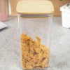 Sealed Container, Brown, Plastic Lid, 1.3 Litre