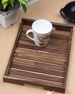 Sheesham Wood Handcrafted Large Serving Trays