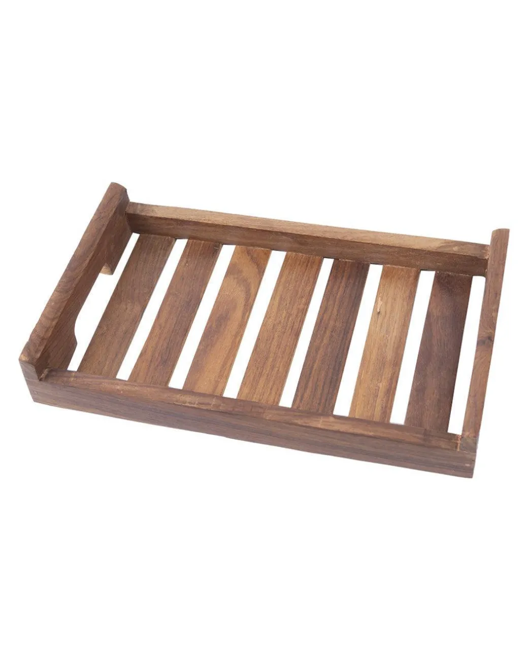 Sheesham Wood Handcrafted Small Serving Tray