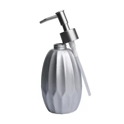 Silver Soap Dispenser