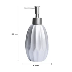 Silver Soap Dispenser