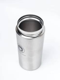 Silver Travel Mug With Lid - 350mL