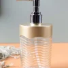 Soap Dispenser, Metallic Green, Plastic, 350 mL