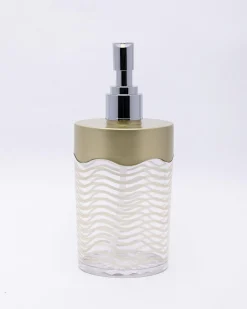 Soap Dispenser, Metallic Green, Plastic, 350 mL