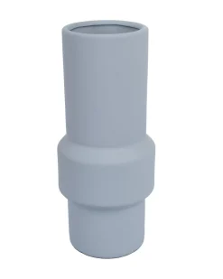 Solid Vase, Grey, Ceramic