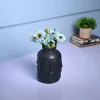 Sophisticated Black Ceramic Vase