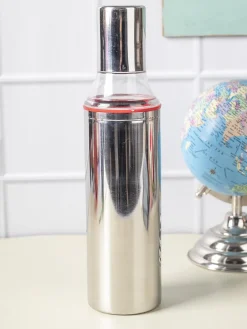 Stainless Steel Oil Pourer/Dispenser With Screw Caps - 750 mL