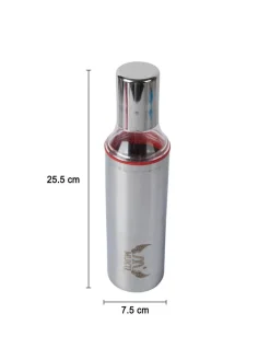 Stainless Steel Oil Pourer/Dispenser With Screw Caps - 750 mL