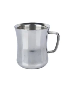 Stainless Steel Solid Tea & Coffee Mugs ( Set Of 2, 300 mL, Silver Colour )