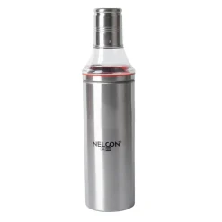 Steel Oil Dispenser Set Of 2 Pcs (Each 1000 Ml)