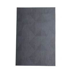 Stone Grey Floral Pattern - Placemat Mat Set Of 4