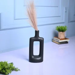 Stylish Black Ceramic Vase
