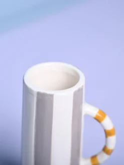 Stylish Blue Ceramic Vase