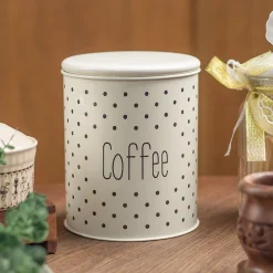 Stylish Ivory Coffee Jar