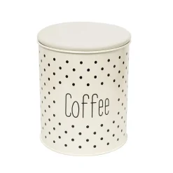 Stylish Ivory Coffee Jar