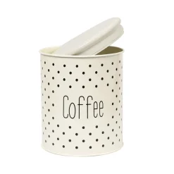 Stylish Ivory Coffee Jar