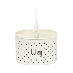 Stylish Ivory Cutlery Holder