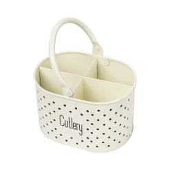 Stylish Ivory Cutlery Holder
