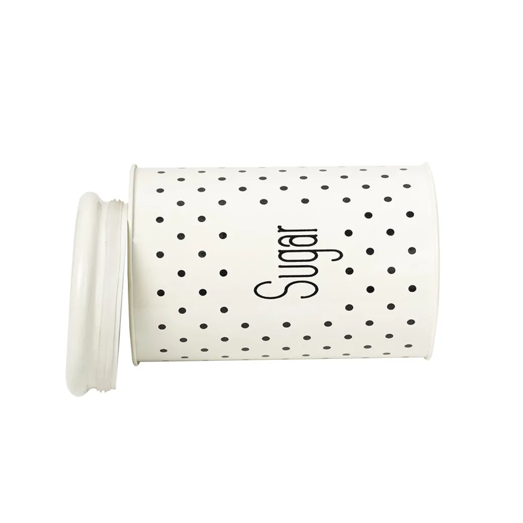 Stylish Ivory Jar Sugar