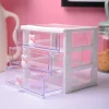 Stylish White 3 Layer Table Drawer