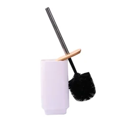Stylish White Bathroom Set 6 Pcs