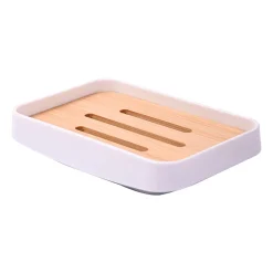 Stylish White Bathroom Set 6 Pcs