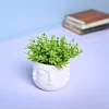Stylish White Ceramic Face Vase