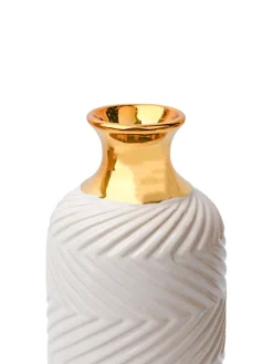 Stylish White Ceramic Vase