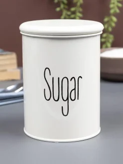 Sugar Jar With Lid - (Off White, 900mL)