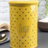 Sugar Jar With Lid - (Yellow, 900mL)